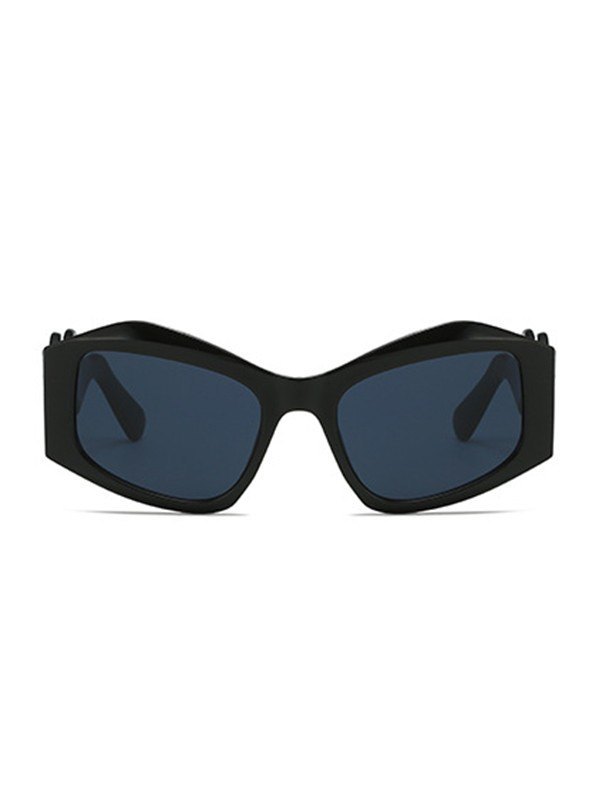 Gafas de sol estilo punk con patas onduladas-1