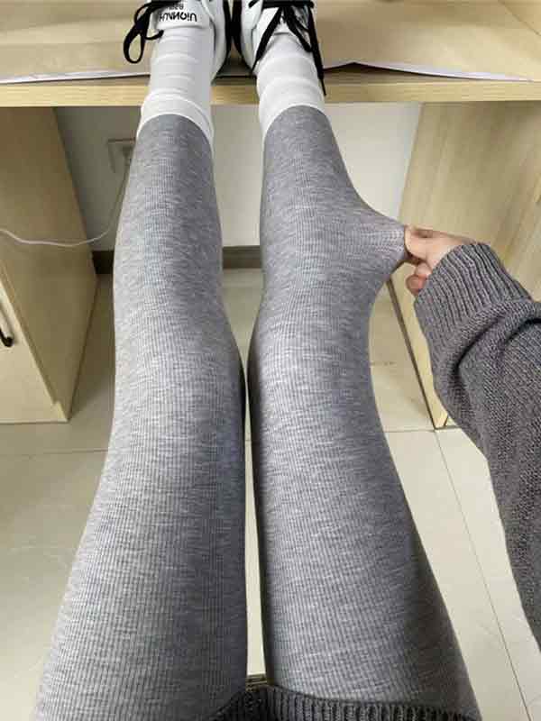 Leggings sencillos con hilos-3